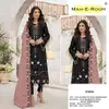 Mah E Rooh 5154 A To F Georgette Embroidery Salwar Suits Collections